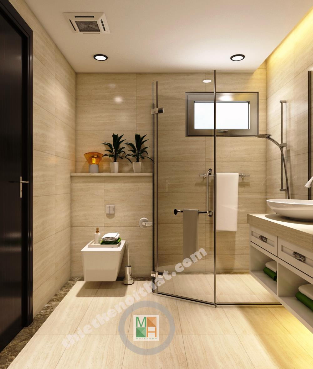 Thi công căn hộ hiện đại nhà anh Thắng tại Mandarin Garden Hòa Phát